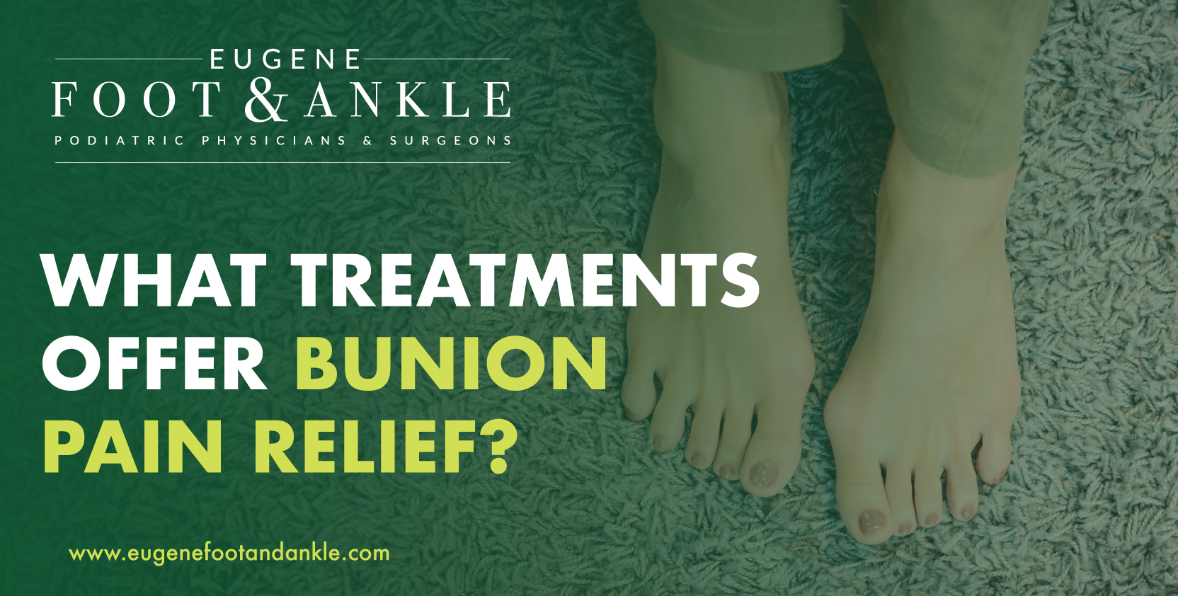 bunion pain relief